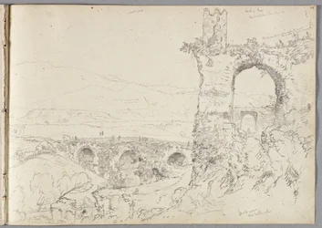 Una vista cerca de Tívoli (Mañana)